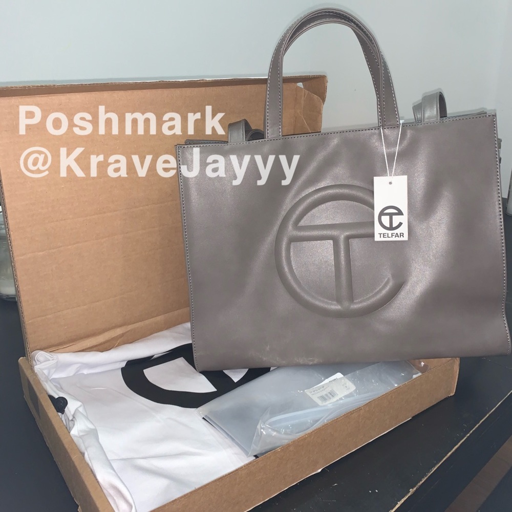 Telfar Medium Grey Bag